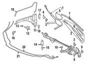 Mercedes Washer Fluid Reservoir - Genuine Mercedes 2478690400