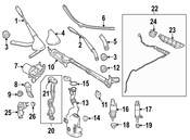Mercedes Washer Fluid Reservoir - Genuine Mercedes 1728690120
