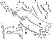 Mercedes Washer Fluid Reservoir - Genuine Mercedes 1678690200