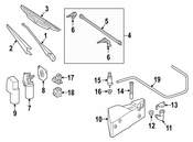 Mercedes Washer Fluid Reservoir - Genuine Mercedes 4638600960