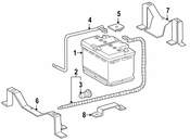 Mercedes Battery Cable - Genuine Mercedes 4635401930