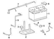 Mercedes Battery Cable - Genuine Mercedes 170540870898