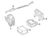 Mercedes Battery Charging Cable - Genuine Mercedes 0005831898