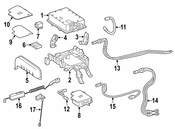 Mercedes Battery Charging Cable - Genuine Mercedes 0005832803