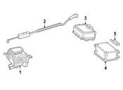 Mercedes Drive Motor Battery Pack Control Module - Genuine Mercedes 0009004809