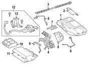 Mercedes Drive Motor Battery Pack Control Module - Genuine Mercedes 1649003101
