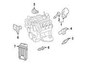 Mercedes Engine Control Module - Genuine Mercedes 156150587980