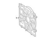Mercedes Engine Cooling Fan Assembly - Genuine Mercedes 0999069104