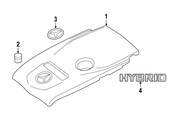 Mercedes Engine Cover - Genuine Mercedes 2740103101