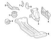 Mercedes Engine Mount - Genuine Mercedes 1722400600