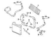 Mercedes Engine Oil Cooler - Genuine Mercedes 1405000000