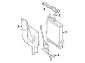 Mercedes Engine Oil Cooler - Genuine Mercedes 2105000100