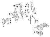 Mercedes Engine Oil Dipstick - Genuine Mercedes 272010117264