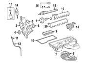 Mercedes Engine Oil Sump Windage Tray - Genuine Mercedes 2750140666