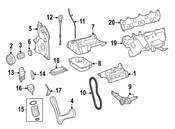 Mercedes Engine Valve Cover - Genuine Mercedes 6420161600