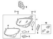 Mercedes Headlight - Genuine Mercedes 2139063610