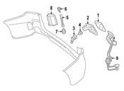 Mercedes Hybrid Charging Port Door - Genuine Mercedes 2537570200