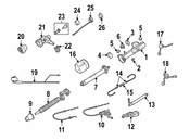 Mercedes Ignition Immobilizer Antenna - Genuine Mercedes 1684620253