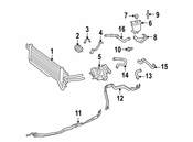 Mercedes Inverter Coolant Pump Bracket - Genuine Mercedes 1645012120