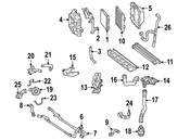 Mercedes Radiator Coolant Hose - Genuine Mercedes 2905016300
