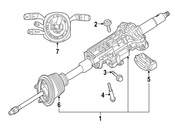 Mercedes Steering Column - Genuine Mercedes 2224602016