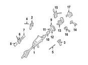 Mercedes Steering Column - Genuine Mercedes 2214602416