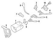 Mercedes Steering Column Control Module - Genuine Mercedes 0335456232