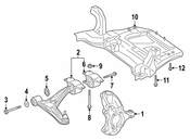 Mercedes Steering Knuckle - Genuine Mercedes 1773321400