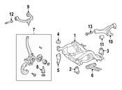 Mercedes Steering Knuckle - Genuine Mercedes 1643301020