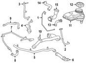 Mercedes Turbocharger Intercooler Bypass Valve - Genuine Mercedes 2602000300