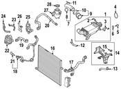 Mercedes Turbocharger Intercooler Hose - Genuine Mercedes 2535016001