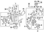 Mercedes Turbocharger Wastegate Actuator - Genuine Mercedes 1771410500