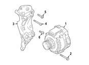 Audi Alternator - Genuine Audi 07K903023J