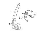 Volvo Tail Light Bulb Harness - Genuine Volvo 30678273