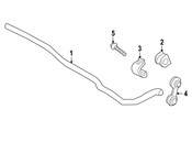 Saab Suspension Stabilizer Bar Link Bolt - Genuine Saab 11588744