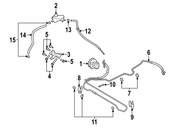 Saab Power Steering Pump Mounting Bolt - Genuine Saab 11900368