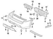 Saab Trailer Tow Harness Connector - Genuine Saab 12191503
