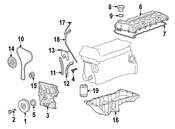 Saab Engine Timing Chain Guide - Genuine Saab 12568766