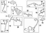 Saab Catalytic Converter Gasket - Genuine Saab 12609878