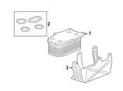 Saab Engine Oil Cooler Gasket - Genuine Saab 12634385