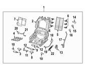 Saab Seat Motor - Genuine Saab 12761505