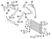 Saab Radiator Support Side Panel - Genuine Saab 12761748
