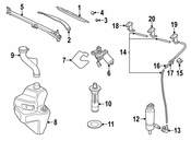 Saab Windshield Wiper Blade - Genuine Saab 12778383