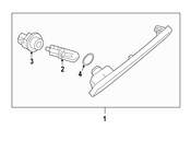 Saab Position Light - Genuine Saab 12785954