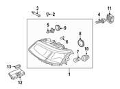 Saab High Intensity Discharge Headlight Igniter - Genuine Saab 12790587