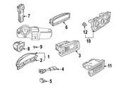 Saab Stability Control Switch - Genuine Saab 12792588