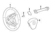 Saab Steering Wheel Transmission Shift Control Switch - Genuine Saab 12801609