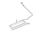 Saab Center High Mount Stop Light Gasket - Genuine Saab 12824059
