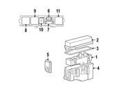 Saab Body Control Module - Genuine Saab 12845375