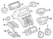 Saab Speaker - Genuine Saab 13240954
